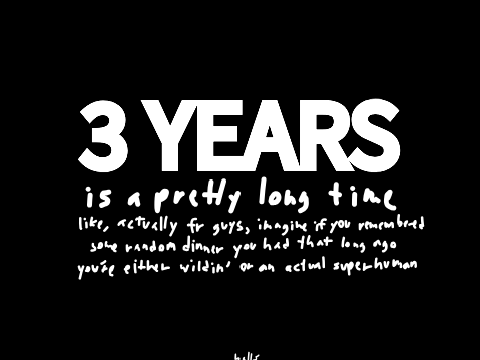 3 years