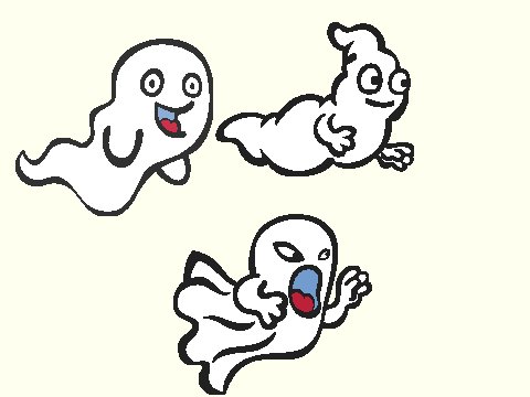 scary ghosts