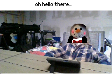me in my break room