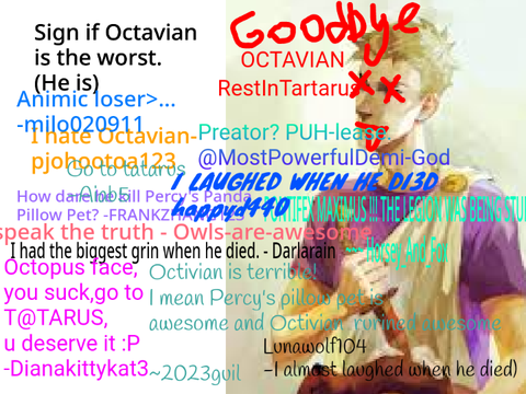 Sign if Octavian is the worst XD he is!  remix
