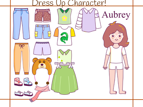 Dress Up Aubrey!