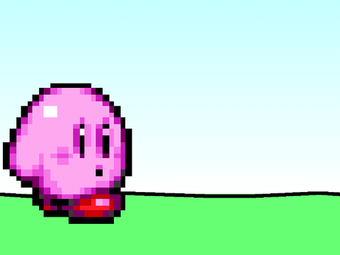 really big kirby simulator