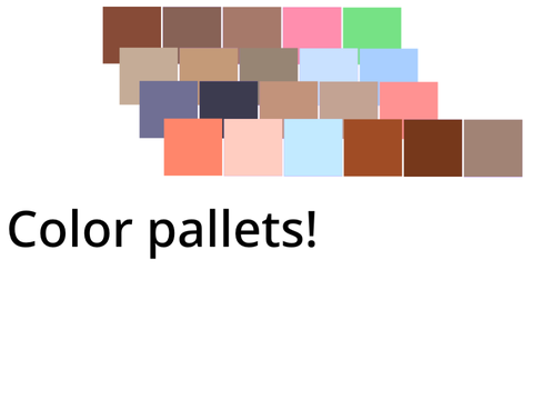 Color pallettes