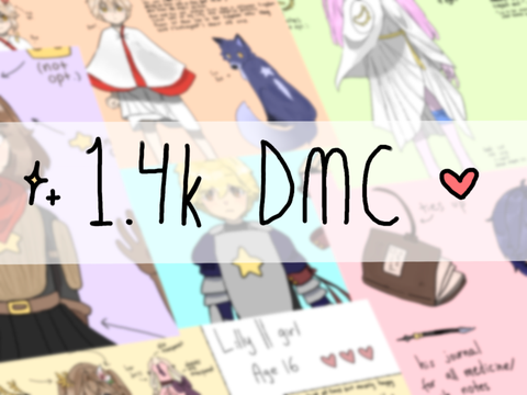 ✨ 1.4k+ DMC ✨ CLOSED