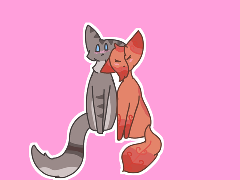 Pffff lookie here its spoilery ship art