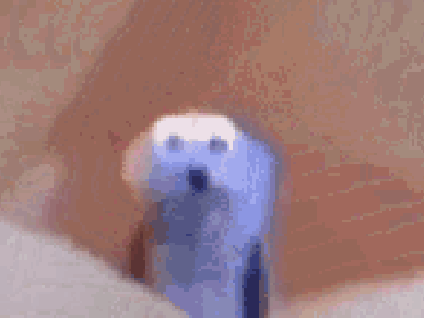 Screaming Blue Thing. :P