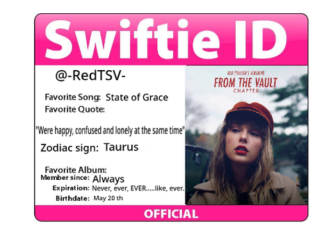 -RedTSV-  Swiftie ID 