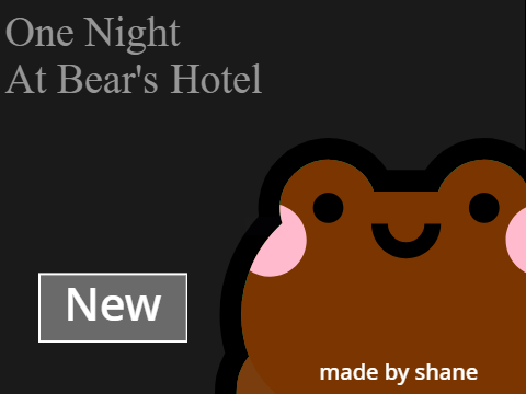 One Night At Bear's Hotel
