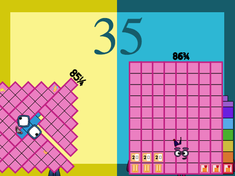 Numberblocks Band Quarters 35