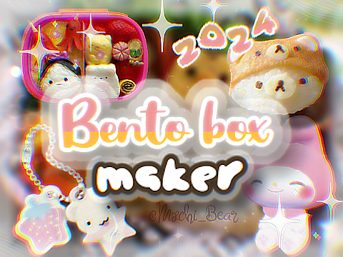 ⤷ bento box maker ୨ৎ