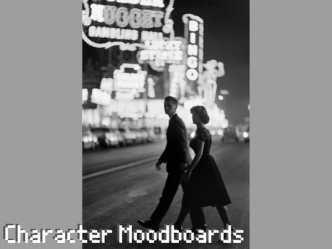 Character Moodboards for my Novel, New Bl00d/Crumbling Castle