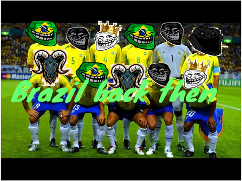 Brazil now to back then