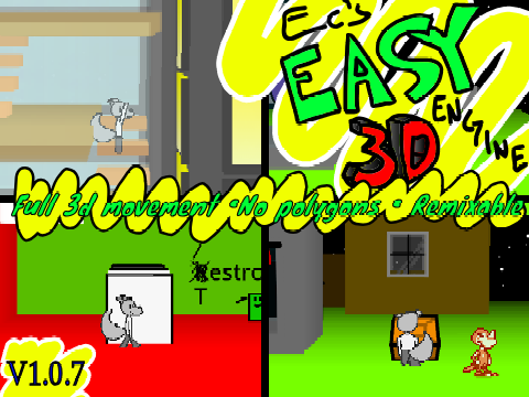 (Keys and Doors!) Ec's EASY 3d Engine [V1.0.7]