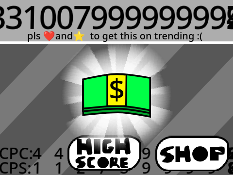 Money clicker hacked