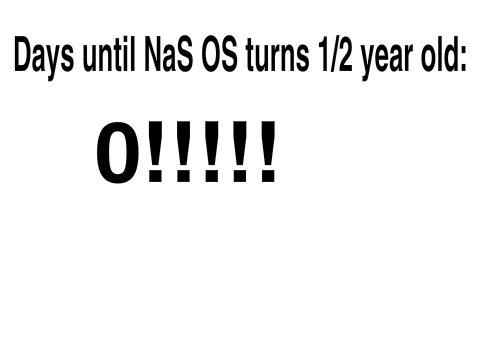 NaS OS' Half Birthday