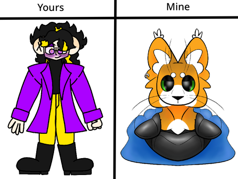 Redesigning Your Oc How They’d be Interpreted in my Stories remix