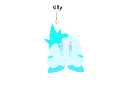 he just a bit silly