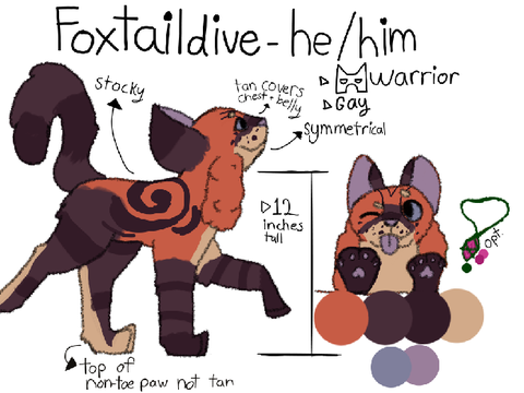 Foxtaildive Reference