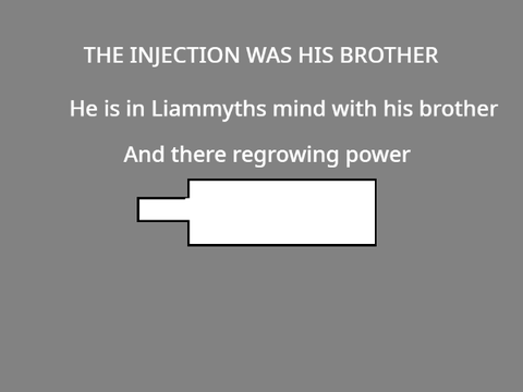 His mind