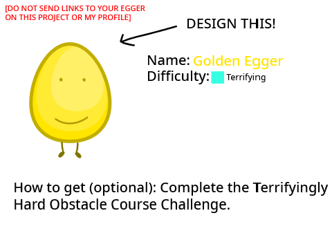 Make an egger for Find The Eggers: Remastered! remix