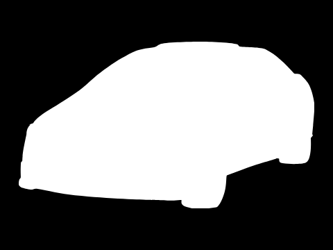 Lazy Civic Silhouette