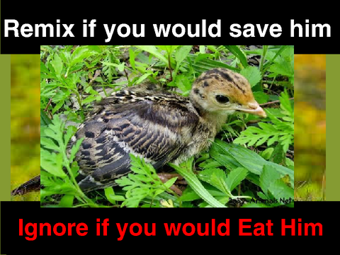 Remix if you would save him. Ignore if you would Eat Him. remix remix