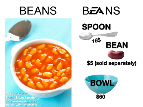 Some memes about beans cuz why not