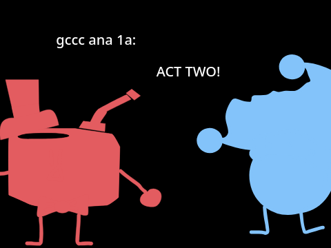 gccc ana 1a: act two