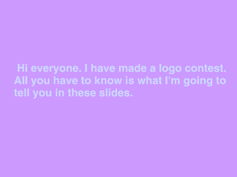 Logo contest!!!!!!!!!!