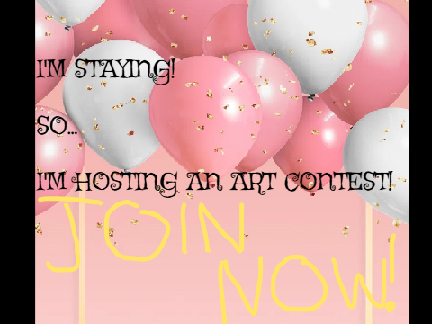SPECIAL MONTH ART CONTEST!