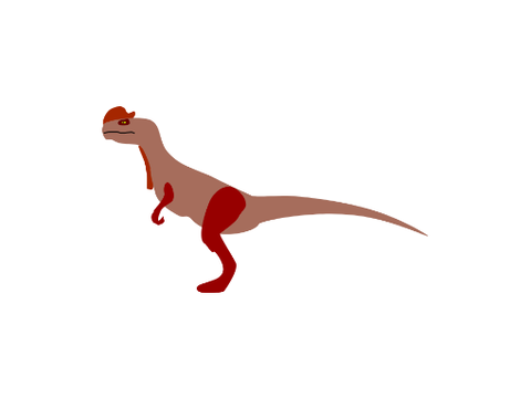 Dilophosaurus Vector