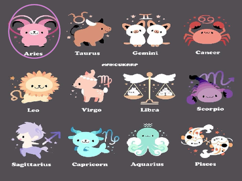 circle your zodiac sign
