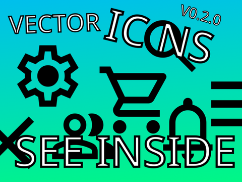 VECTOR ICONS V0.2.0 | Easily Backpackable
