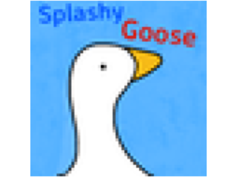 Pixel art of @Splashy-Goose