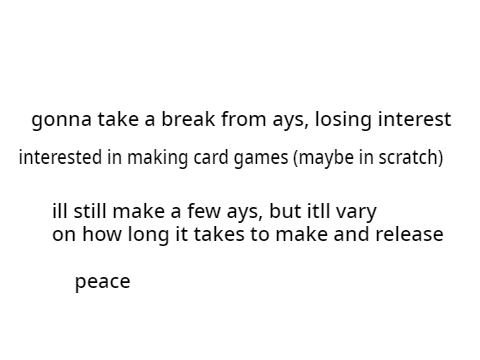 announcement