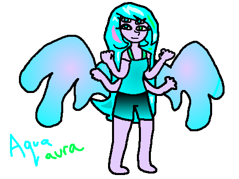 If Aquamarine and Angel aura fused?