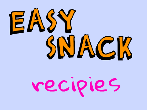 After-school easy to make snack recipies