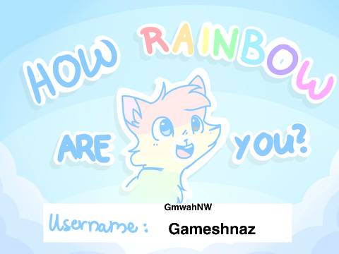 How Rainbow I Am
