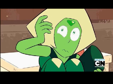 Peridot without her visor