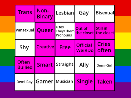 LGBTQ+ Bingo remix