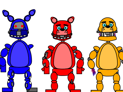withered buddy, boddie, and susie remake