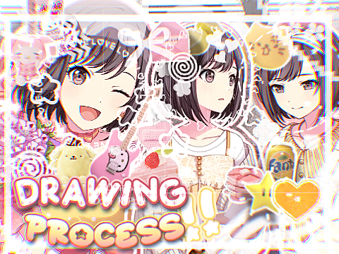 ⬦ drawing process!! ⌇