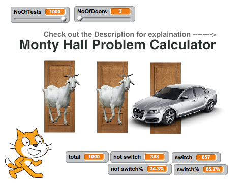 Monty Hall Problem Calculator