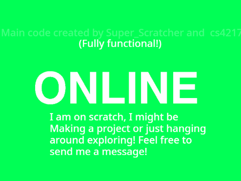 Am I online? 