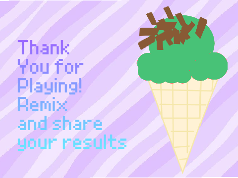 My ice-cream!