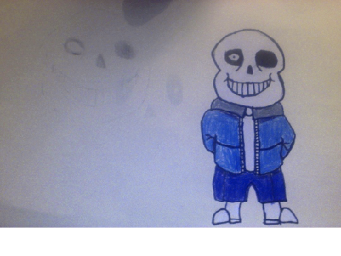 I drew Sans.