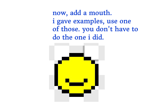 CS PIXEL ART CLASS 2