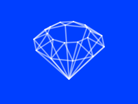 Pen 3D Diamond