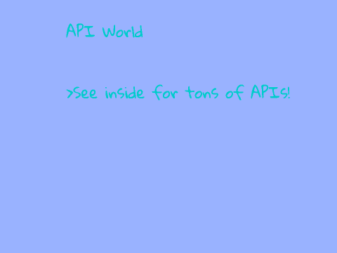 API World