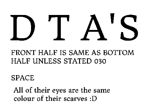 -X- DTA'S -X- 0/4 TAKEN